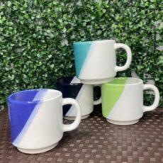 TAZA TRICOLOR CERAMICA BZR