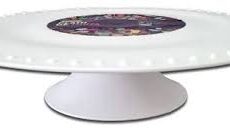 FUENTE OVAL C/ ASAS 23X13CM BZR