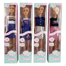 MUÑECA TINY FANTASY C/ ACCESORIOS 32X13X4CM  BZR