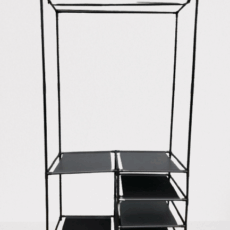 RACK SIMPLE CON ESTANTE BZR