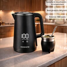 PAVA ELECTRICA NEGRA 1500W 1.7LTS BZR