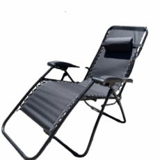 REPOSERA RECLINABLE NEGRA BZR