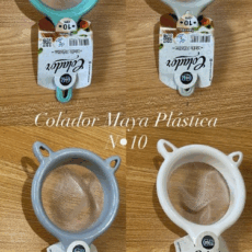 COLADOR 10CM MALLA PLASTICA BZR