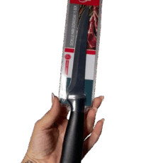 CUCHILLO DESHUESAR 15CM MANGO NEGRO BZR