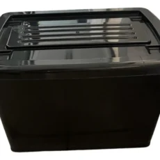 CAJA DE 40LTS CON RUEDAS Y TRABA BZR