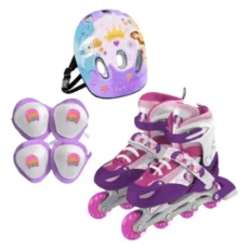 ROLLERS DISNEY PRINCESAS  3EN 1 C/LUCES BZR