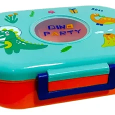 LUNCHERA 4 TRABAS CON DISEÑO INFANTIL BZR