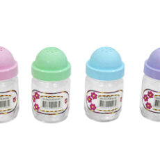 SALERO VIDRIO TAPA COLOR BZR