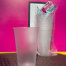 SET DE 10 VASO GEO 500CC CRISTAL BZR