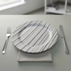 PLATO PLAYO 25CM MELAMINA BZR