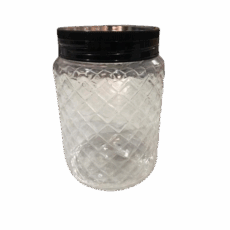 TARRO PET FACETADO 1LT BZR