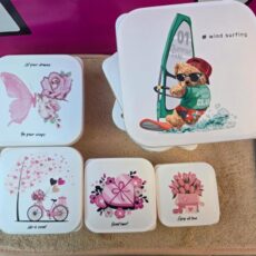 SET CAJA CONT CUADRADO 4PCS BZR