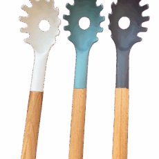 CUCHARA P/SPAGUETTI NYLON MANGO MADERA BZR