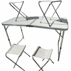 MESA PLEGABLE CON BANQUITOS BZR