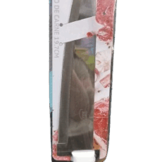 CUCHILLO DE CARNE 19.7CM PLASTICO BLANCO BZR