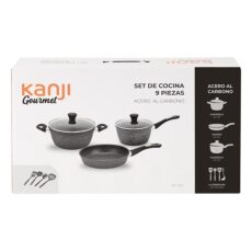 SET DE OLLA 9 PIEZAS KANJI BZR